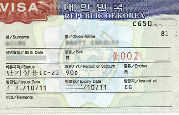 Hồ sơ xin visa du lịch Hàn Quốc 5 năm